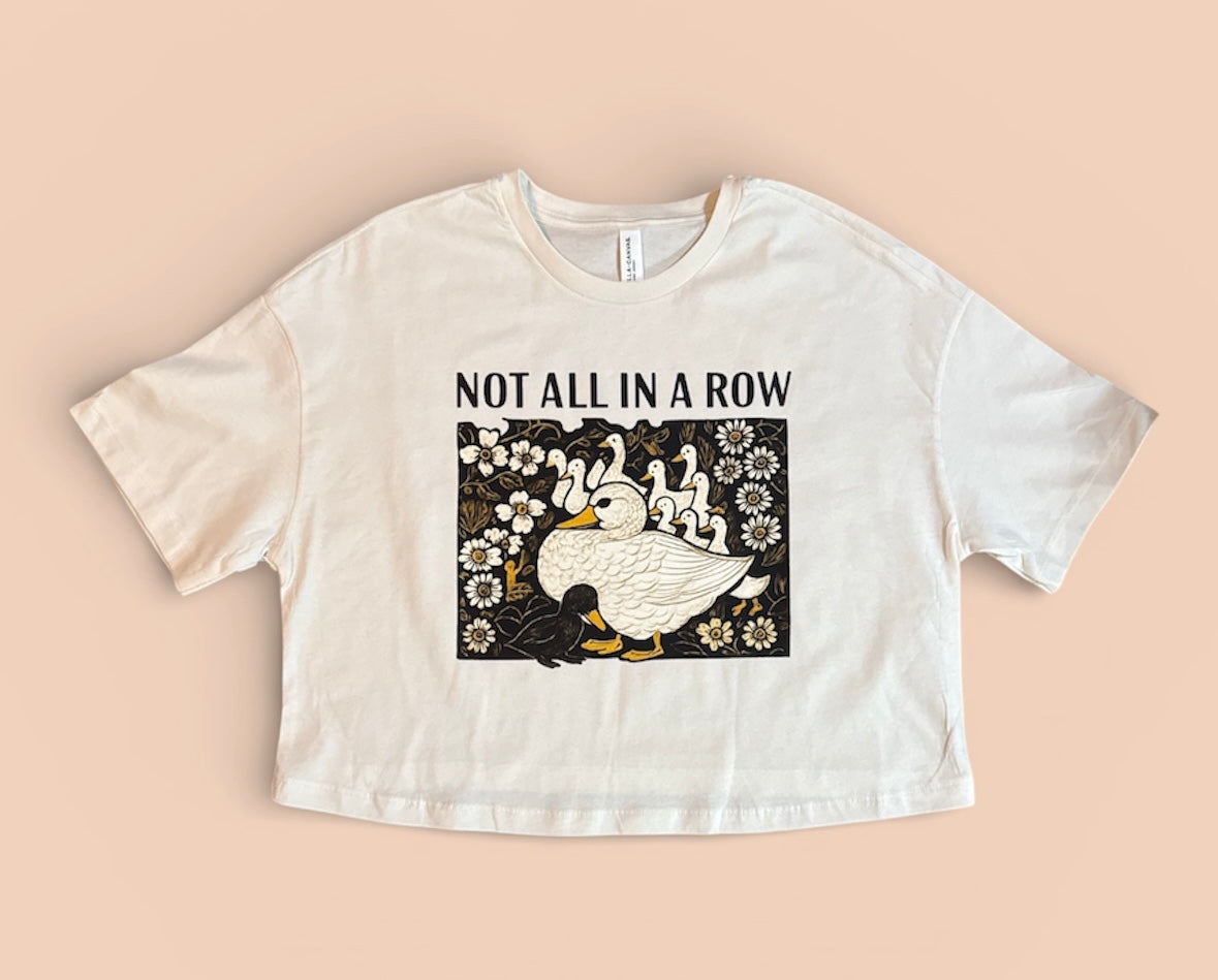 🦆Ducks Not All in a Row – Duck Tee or Sweatshirt 🦆