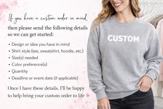 💡Custom Orders (see details in Description) 💡